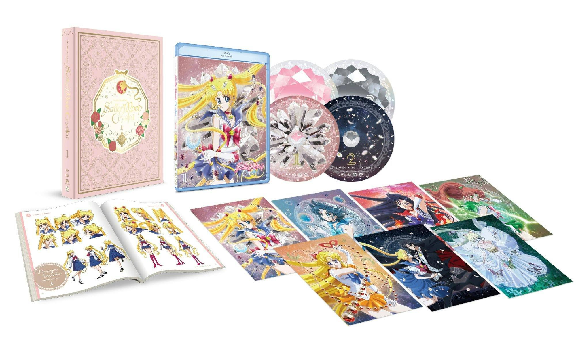 Back. Sailor Moon Crystal Set 1 Limited Edition (Blu-ray Limited Edition) [Blu-ray].