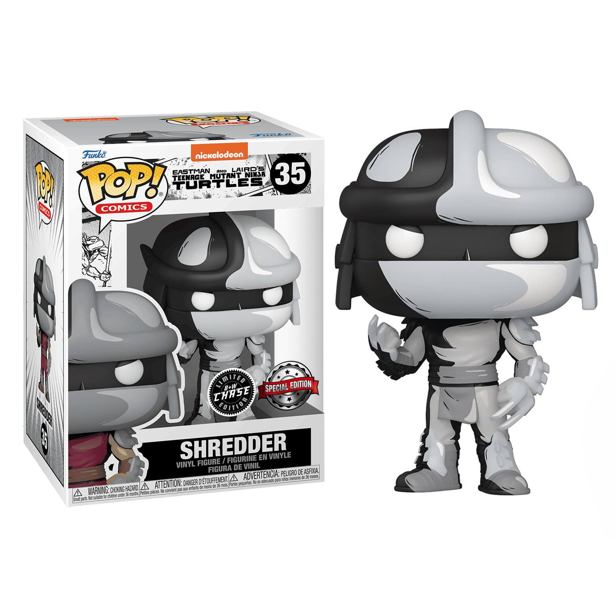TMNT Funko POP Vinyl Figure | Shredder B&W Exclusive