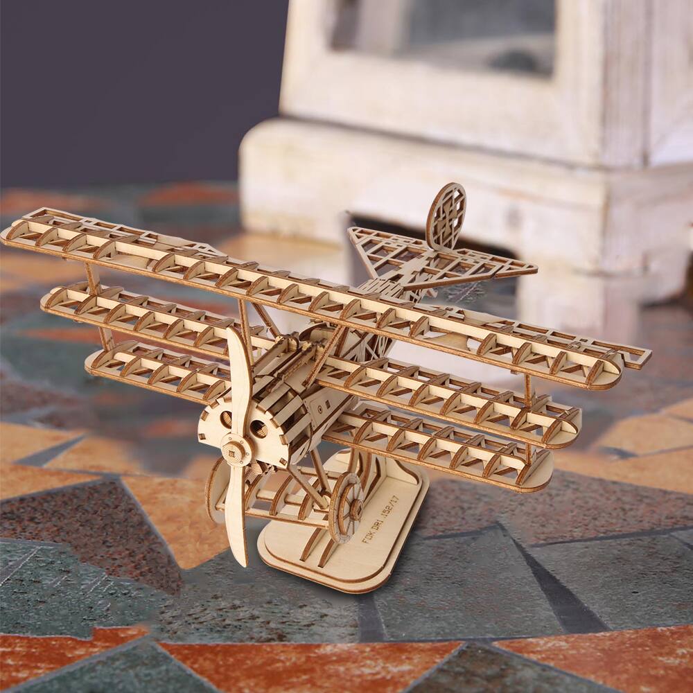 Angle. 3D Puzzle - DIY 3D Puzzle - Airplane - 145pcs.