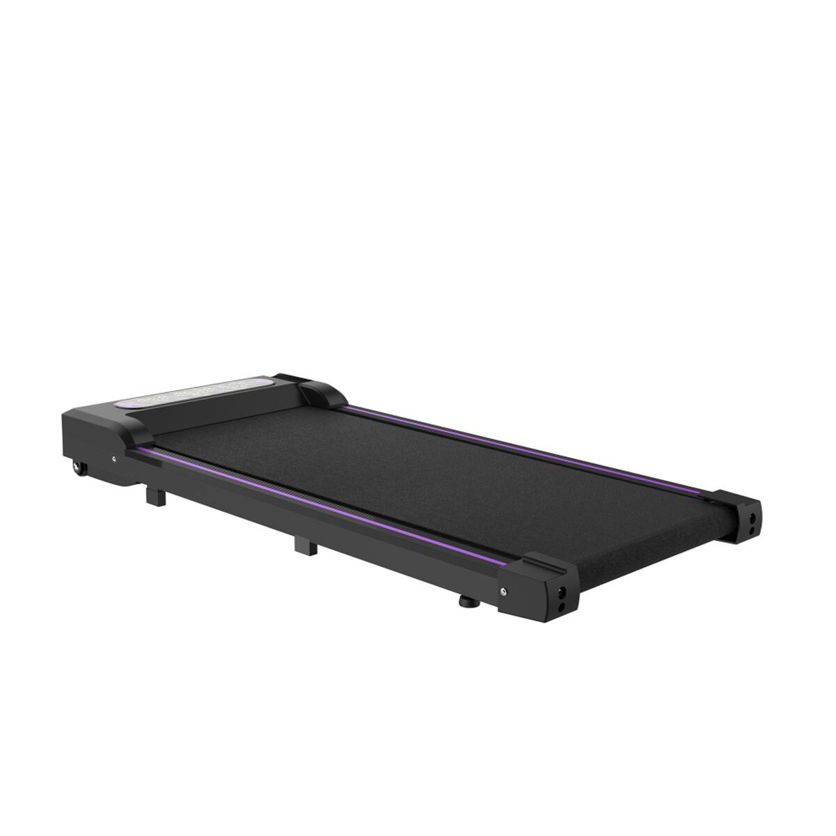 Alt View 7. HTUTWOO - Under Desk Treadmill Walking Pad - 2 in 1 Portable Treadmill with Handle Remote Control LED Display, Jogging Machine - Black.