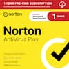 Norton AntiVirus Plus is a comprehensive security solution that includes advanced AI scam protection, virus, malware, spyware, and ransomware protection, password manager, and 2 GB PC cloud backup. The product comes with a 1-year pre-paid subscription, which automatically renews each year, ensuring continuous protection for your device.