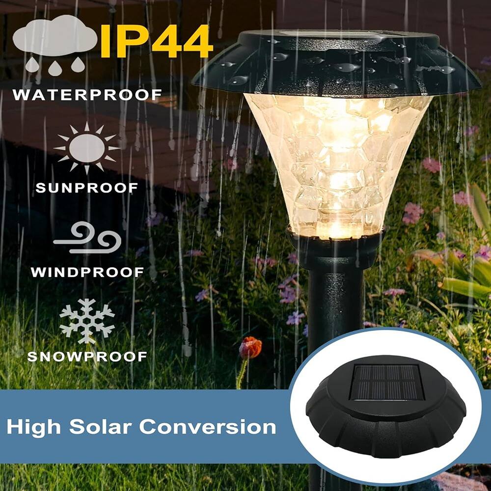 IP44  
WATERPROOF  
SUNPROOF  
WINDPROOF  
SNOWPROOF  

High Solar Conversion