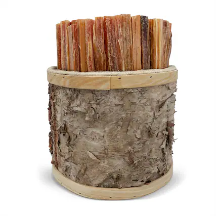 Front. Better Wood Products - Better Wood Products All Natural Pine Wood Fatwood Firestarter, 5 Pound Birch Bucket.