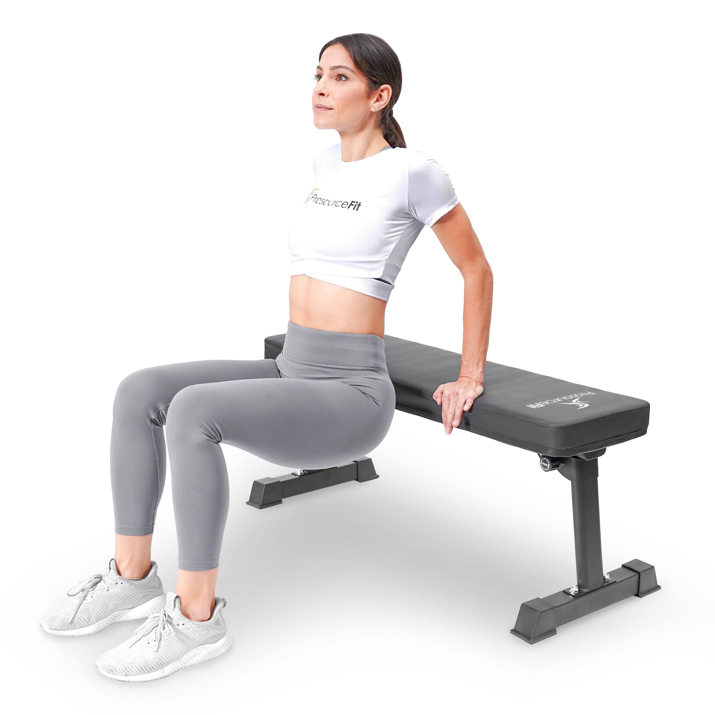 Alt View 1. ProsourceFit - ProsourceFit Weight Bench - Black.
