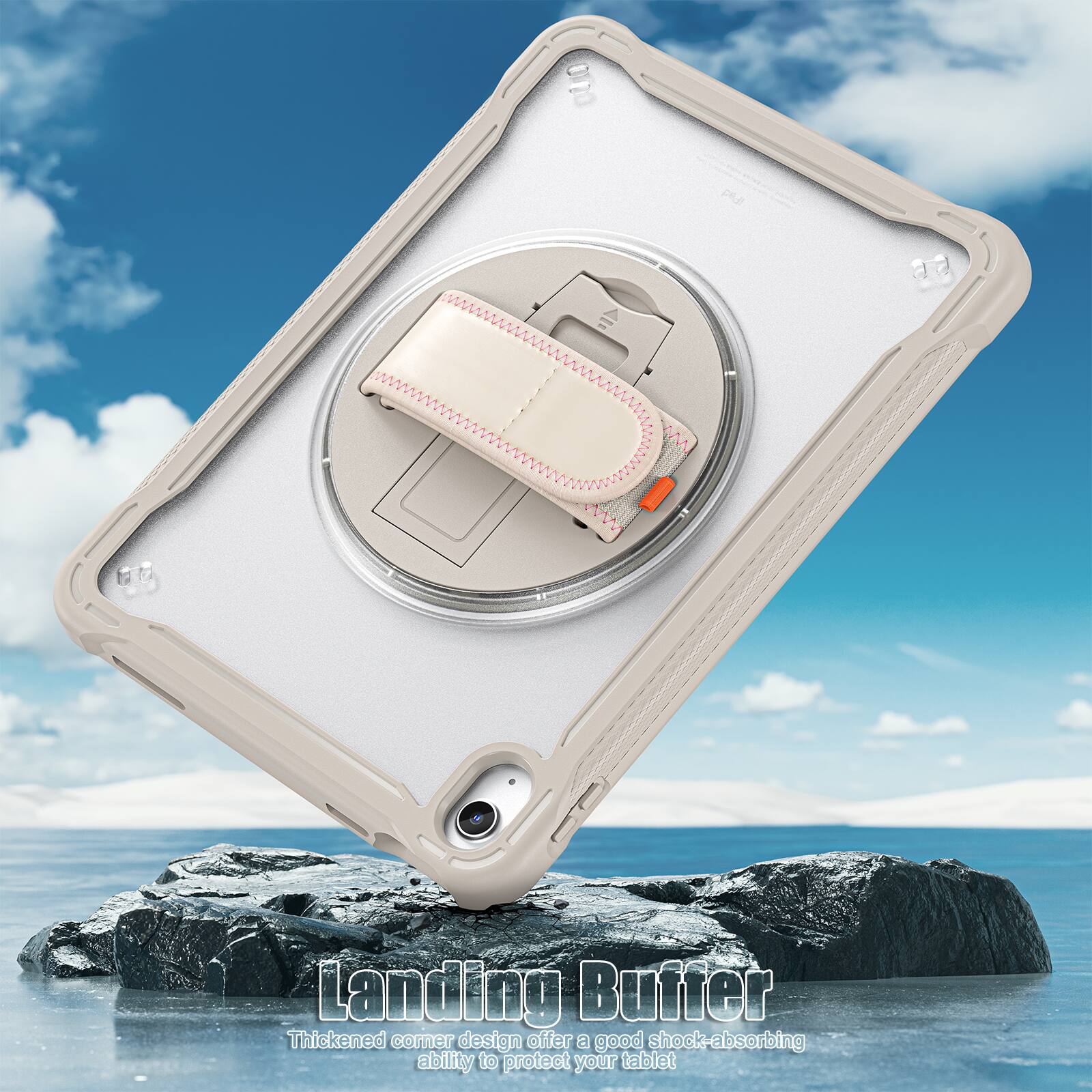 Landing Buffer

Thickened corner design offers a good shock-absorbing ability to protect your tablet