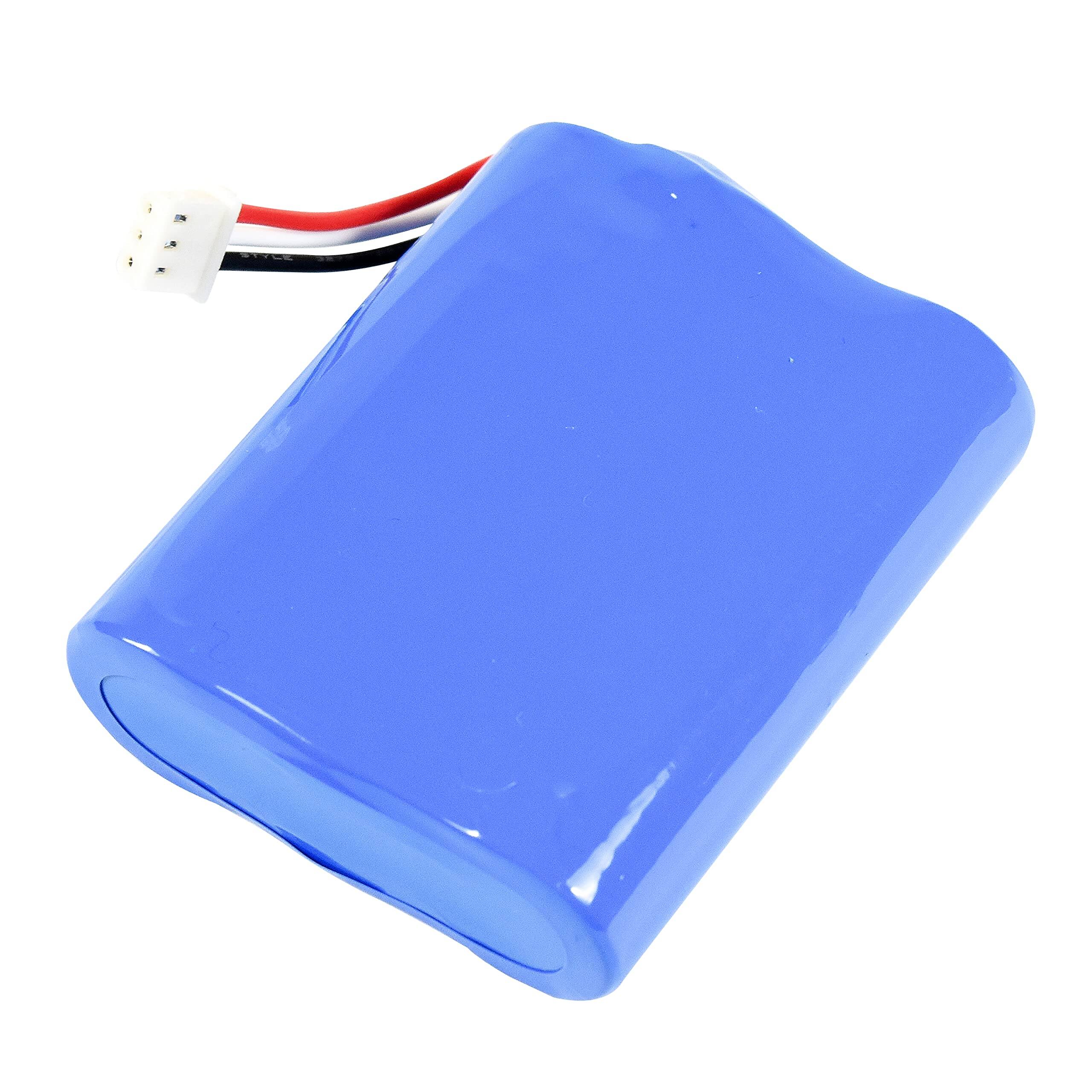 Left. HQRP - Battery for ADT 300-10186, Honeywell Pro 7, AI05-2, AIO7-1 Command Smart Security Panel 3OO-1O186 3.7V Li-Ion 8500Mah.