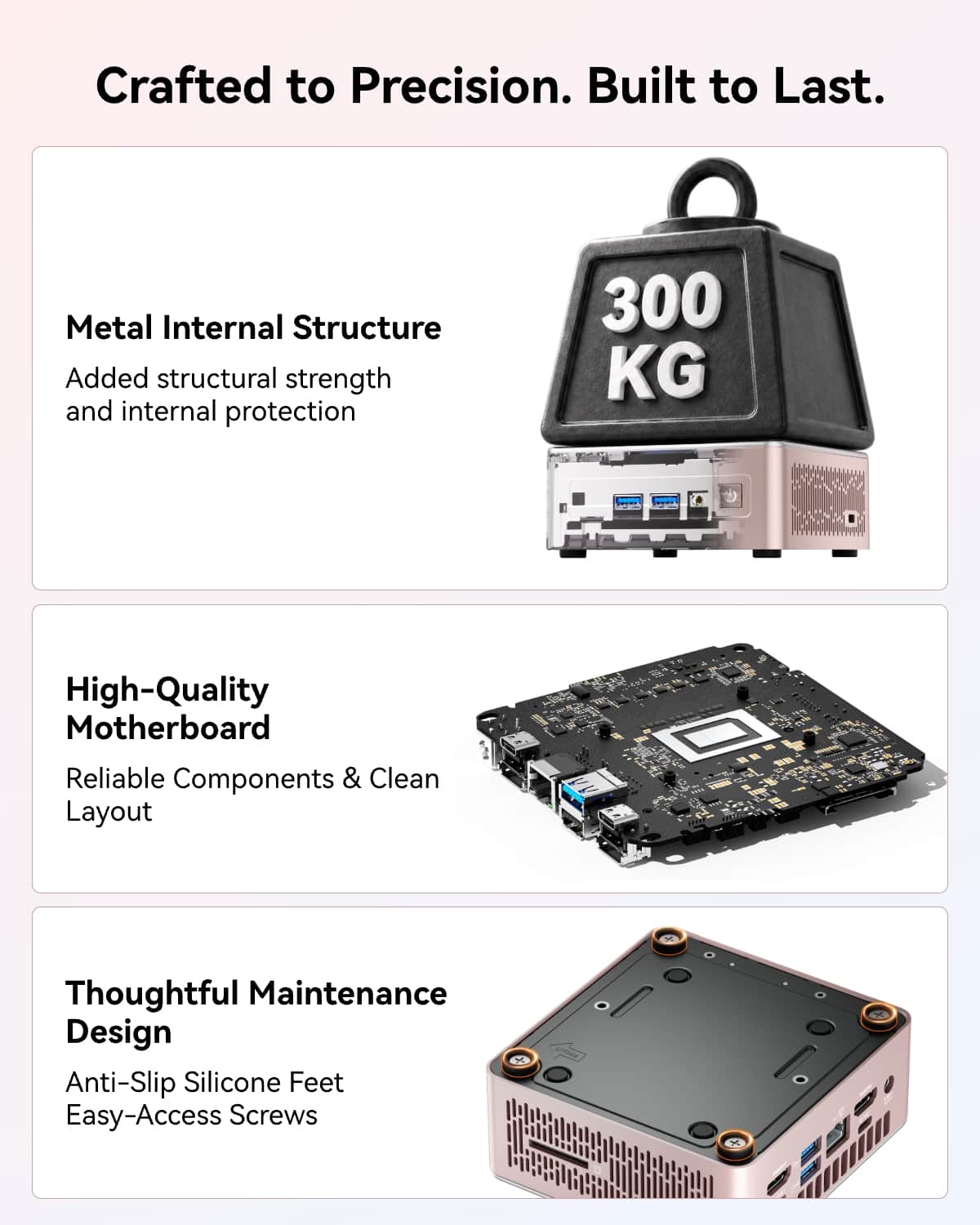 GEEKOM A5 Mini PC, AMD Ryzen 7 7730U, 16GB DDR4 RAM& 512GB SSD