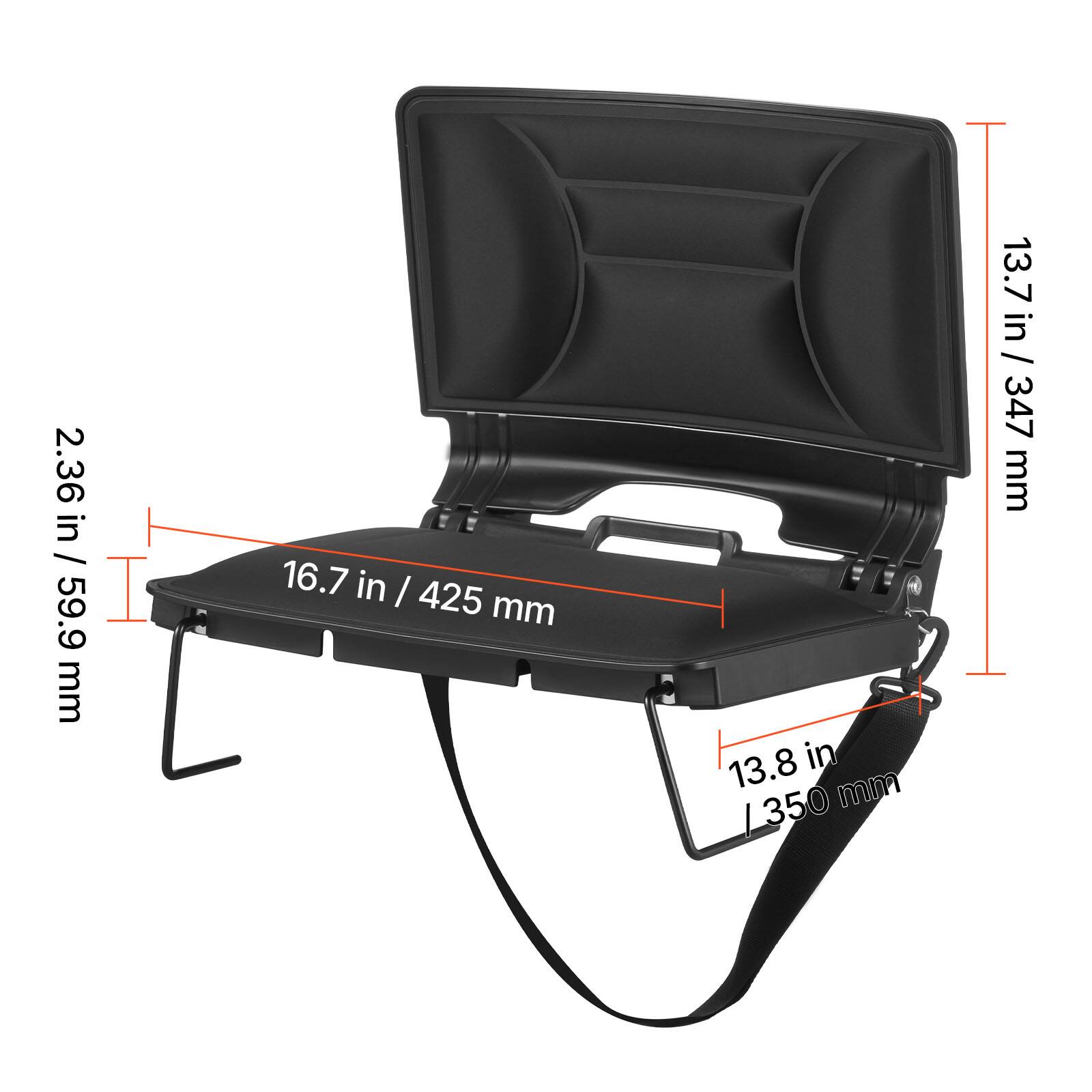 2.36 in / 59.9 mm  
16.7 in / 425 mm  
13.8 in / 350 mm  
13.7 in / 347 mm