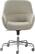 Alt View 14. Finch - Forester Modern Bonded Leather Office Chair - Silver/Cream.