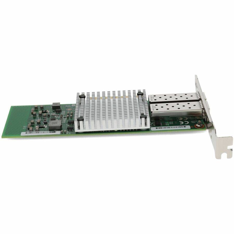 Alt View 7. AddOn - AddOn Dell® 430-4436 Comparable 10Gbs Dual Open SFP+ Port PCIe 2.0 x8 Network Interface Card w/PXE boot - PCI - Black.