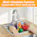 Water Circulation Function
Equipped with a faucet, switch and sink
360° On/Off