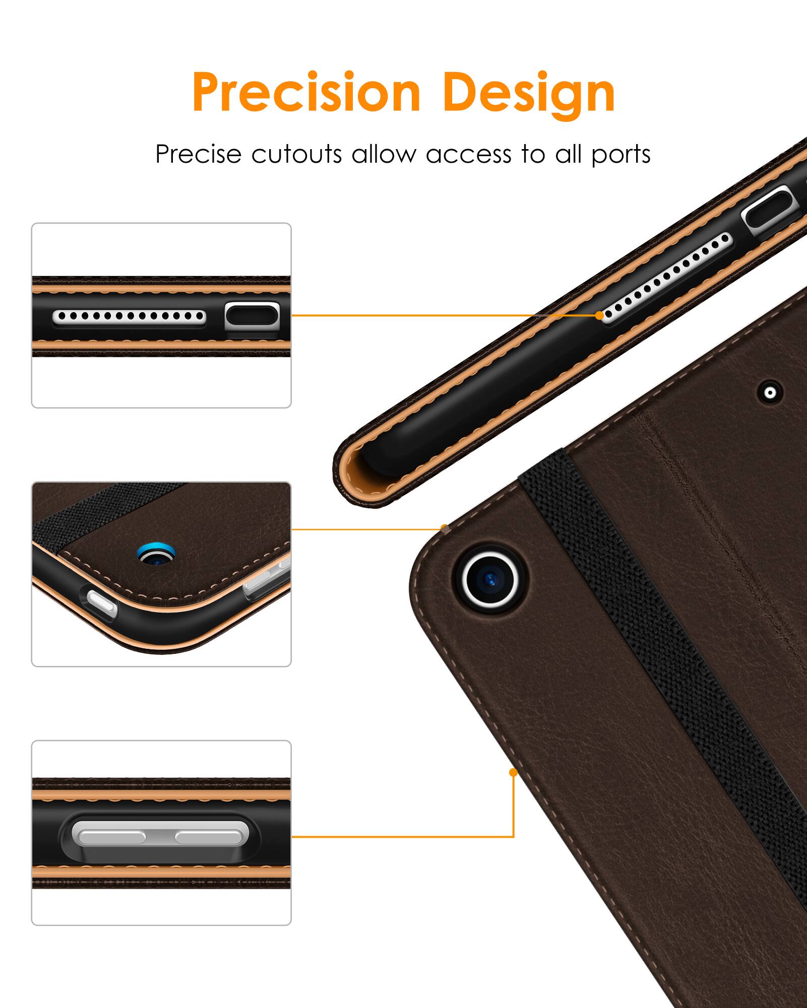 Precision Design  
Precise cutouts allow access to all ports