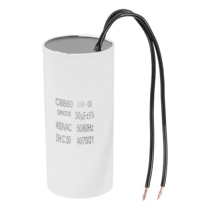 CBB60
CAPACITOR 30µF±5%
450VAC 50/60Hz
SH.C.SO
40/70/21