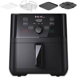 Instant Pot - Vortex 5.7 Quart Air Fryer with Accessories 140-3080-01 - Black