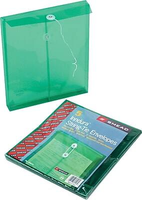 5 Indura String-Tie Envelopes  
SMEAD