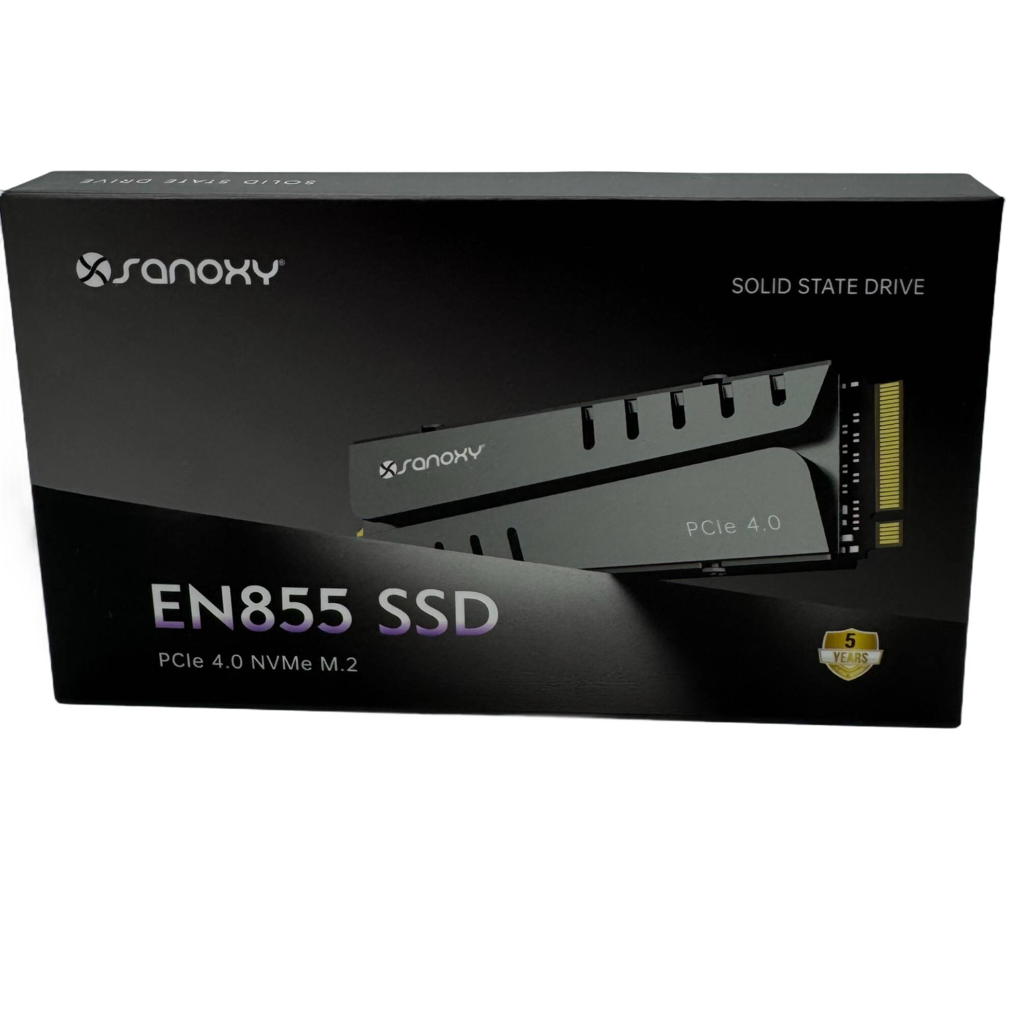 SOLID STATE DRIVE  
PCle 4.0 NVMe M.2  
EN855 SSD  
5 YEARS