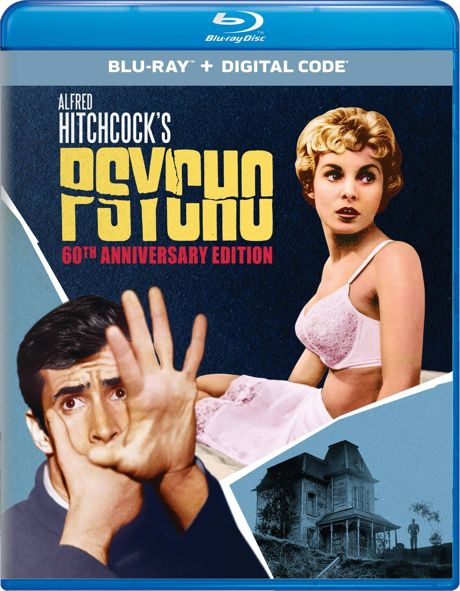 Front. Psycho (60th Anniversary Edition) [Blu-ray].