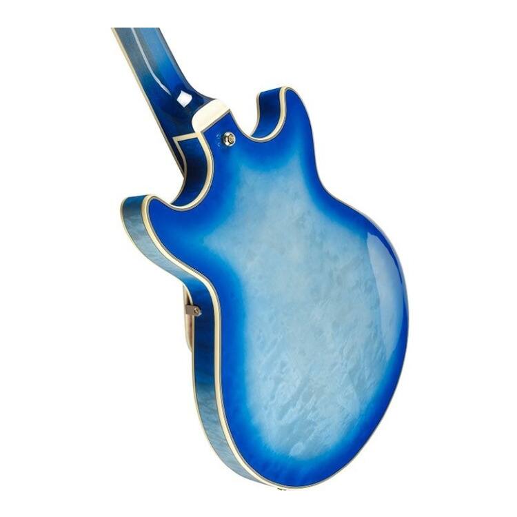 Angle. Ibanez - Ibanez AM Artcore Expressionist 6-String Electric Guitar (Jet Blue Burst).