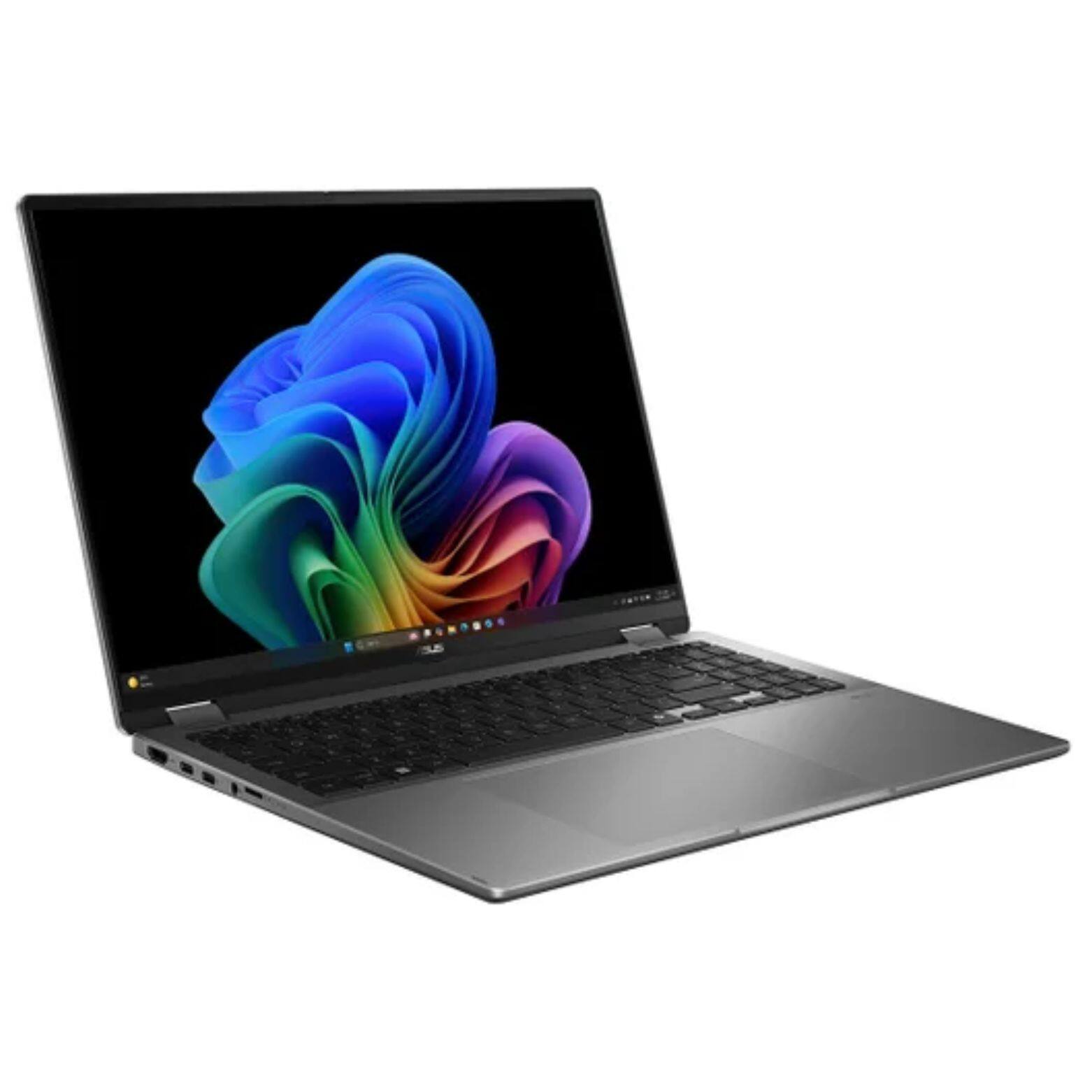 Alt View 1. ASUS - Vivobook Flip Copilot+ 16" 3K OLED Intel Core Ultra 7 258V 2.2 GHz up to 4.8 GHz 32GB RAM 1TB SSD Windows 11 Home - Gray.