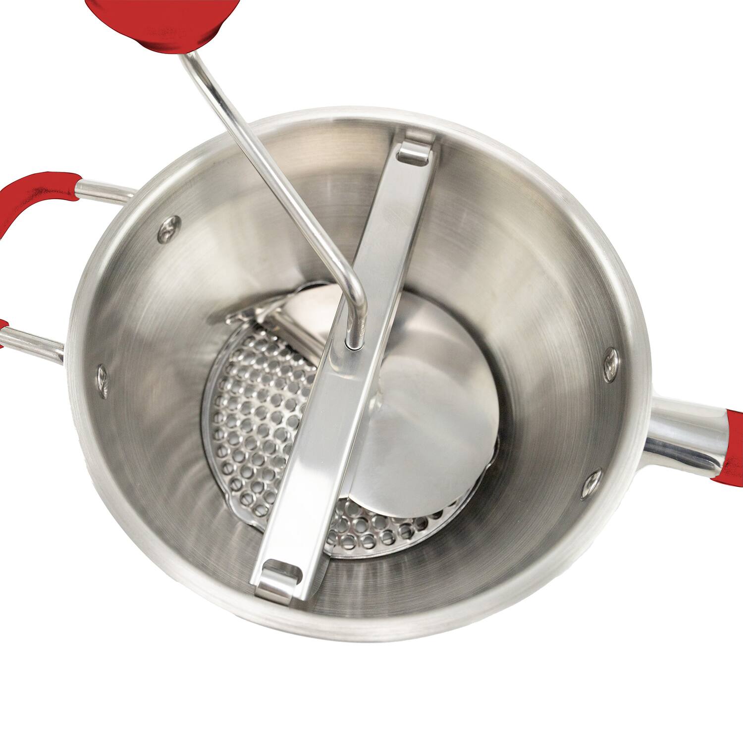 Alt View 1. Nesco - Stainless Steel Food Mill - Silver.