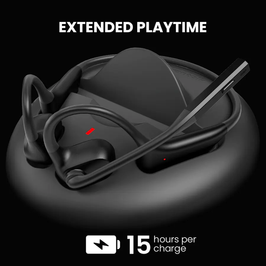 Headset Alt avantalk Lingo N21 (Upgraded) Open Ear Wireless Headset with Noise ...
