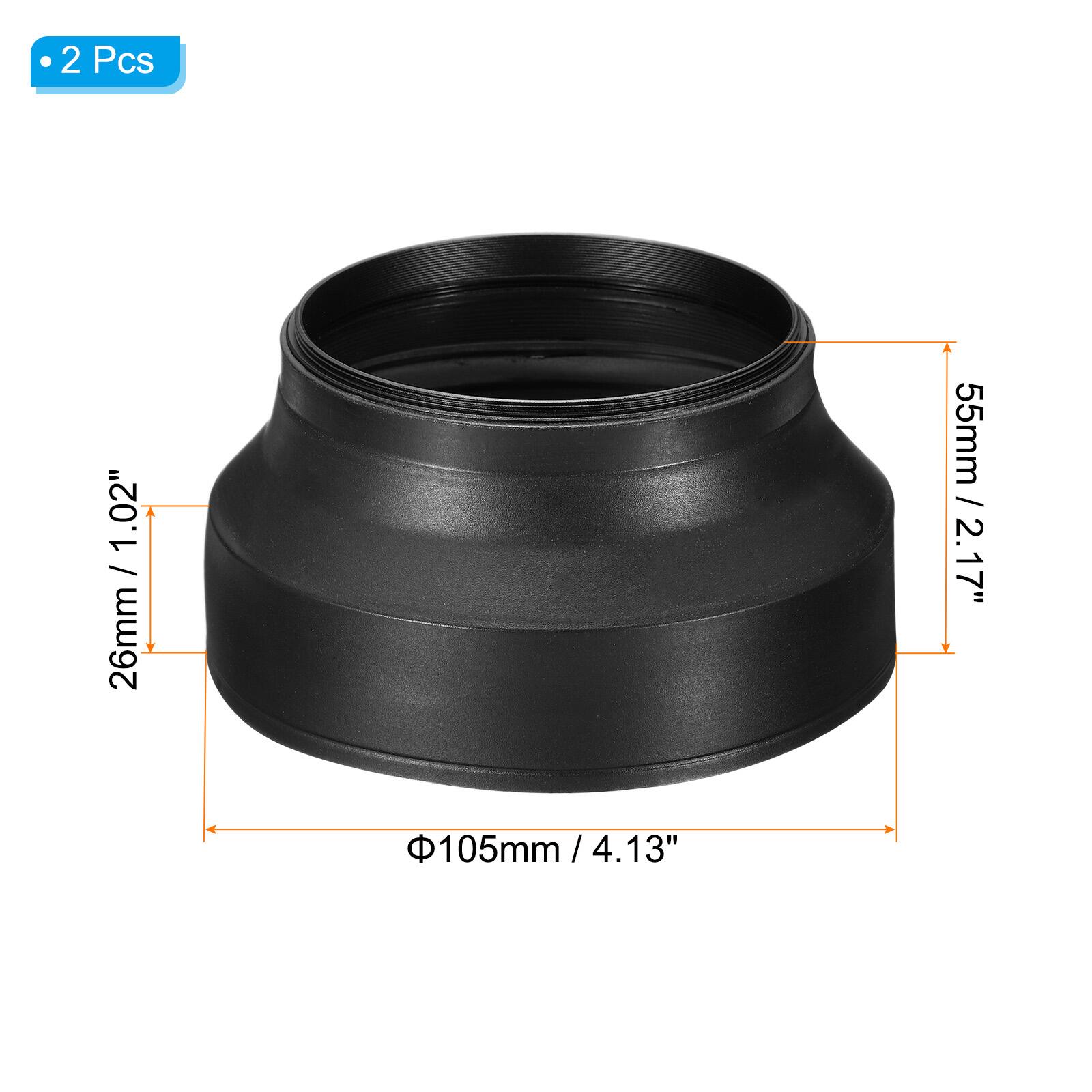 2 Pcs  
1.02" / 26mm  
55mm / 2.17"  
Φ105mm / 4.13"