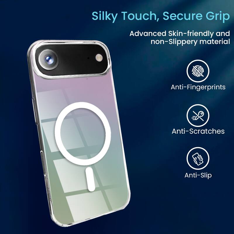 Silky Touch, Secure Grip

Advanced Skin-friendly and non-Slippery material

- Anti-Fingerprints
- Anti-Scratches
- Anti-Slip