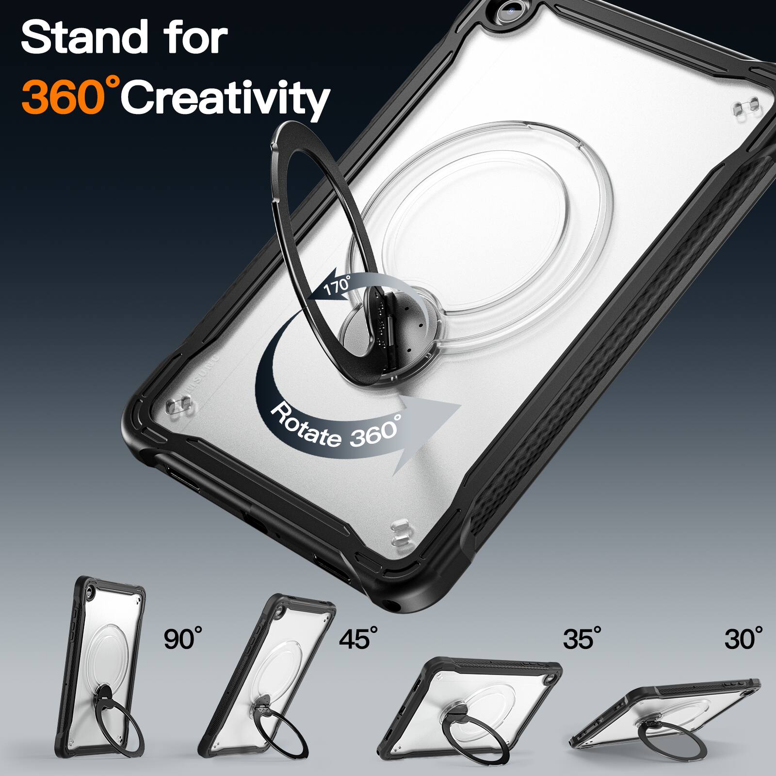 Stand for 360° Creativity

Rotate 360°

170°

90°

45°

35°

30°