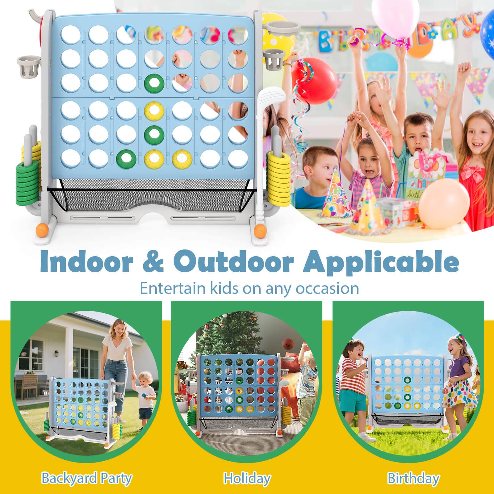 Indoor & Outdoor Applicable  
Entertain kids on any occasion  

Backyard Party  
Holiday  
Birthday