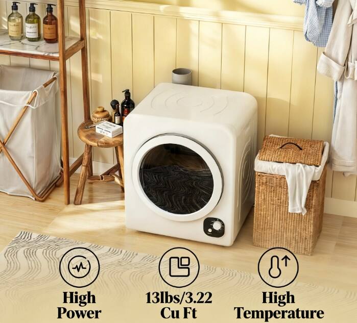 - High Power
- 13lbs/3.22 Cu Ft
- High Temperature