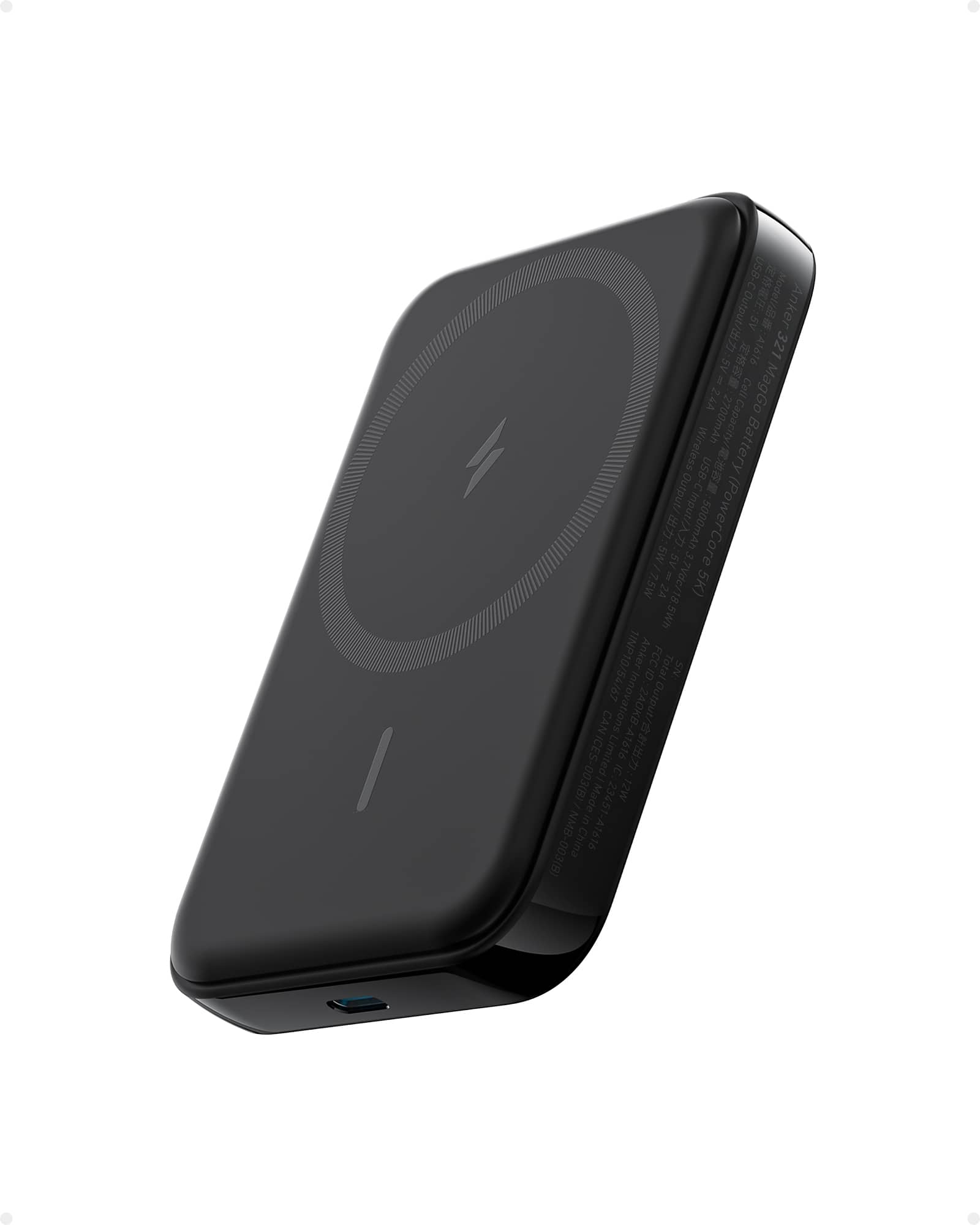 Anker - 321 MagGo Battery (PowerCore 5K) - Black