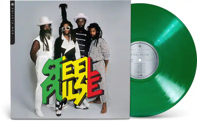 **Now Playing**
**Steel Pulse**
**One**
1. Chant A Psalm - 3:44
2. Leggo Beast - 3:44
3. Your House - 3:42
4. Man No Sober - 3:29
5. Steppin' Out - 4:05
**33 1/3 RPM**
