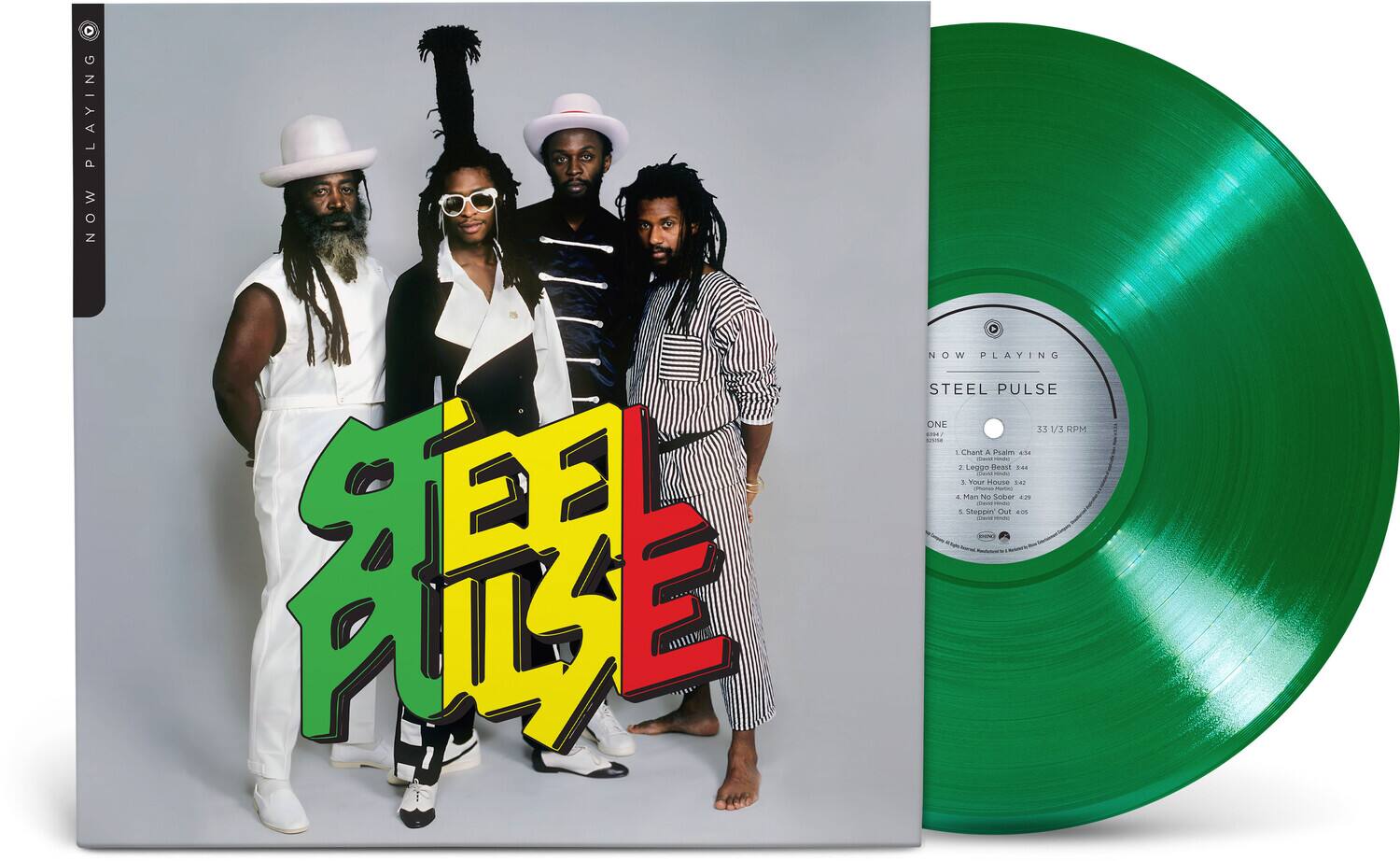 Steel Pulse - Now Playing  (Green LP)   - VINYL LP
