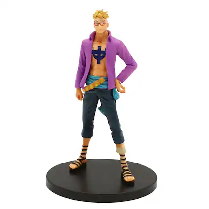 Front. Banpresto - One Piece DXF Figure Vol. 18 | Marco - Purple.