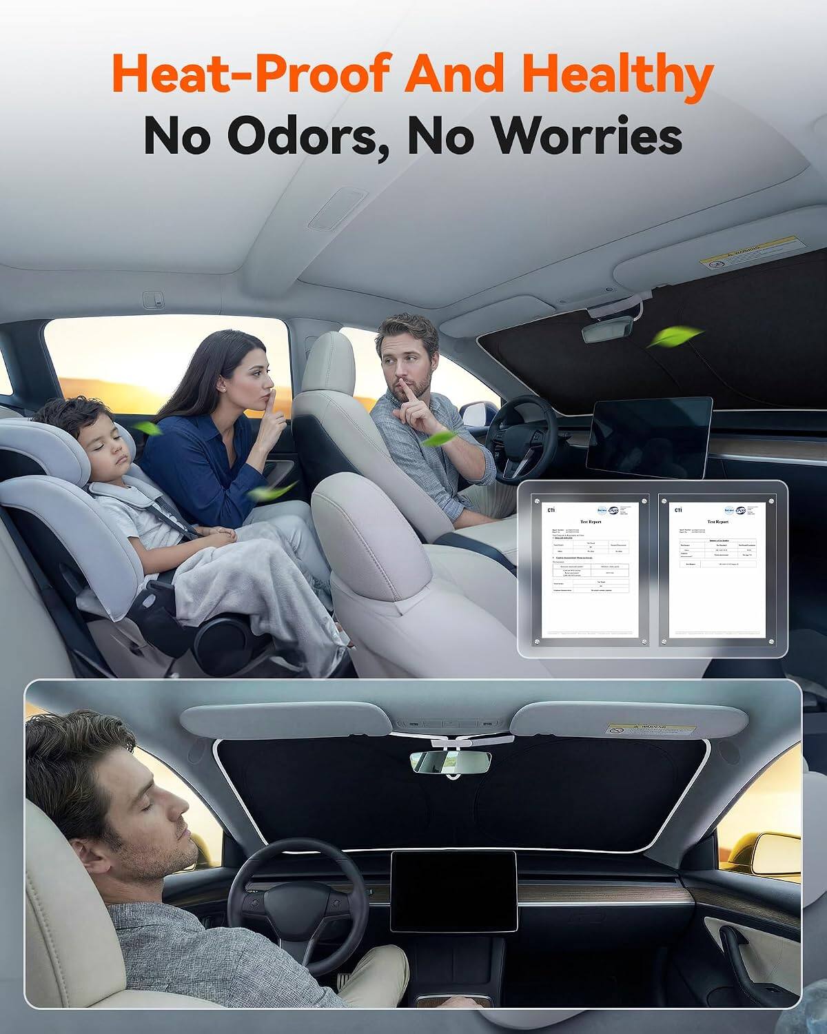 Heat-Proof And Healthy  
No Odors, No Worries
