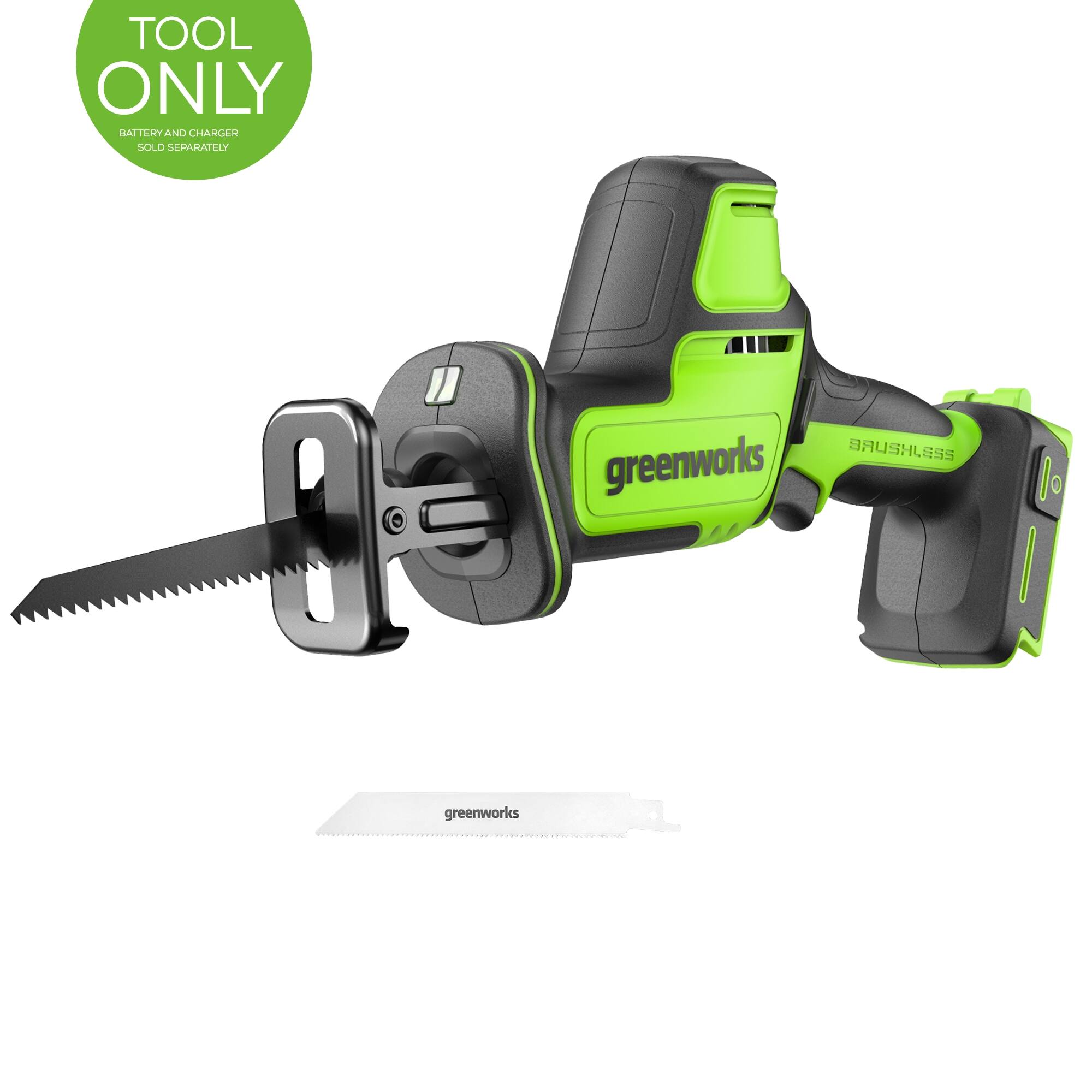 Tool Only, Battery and Charger Not Included