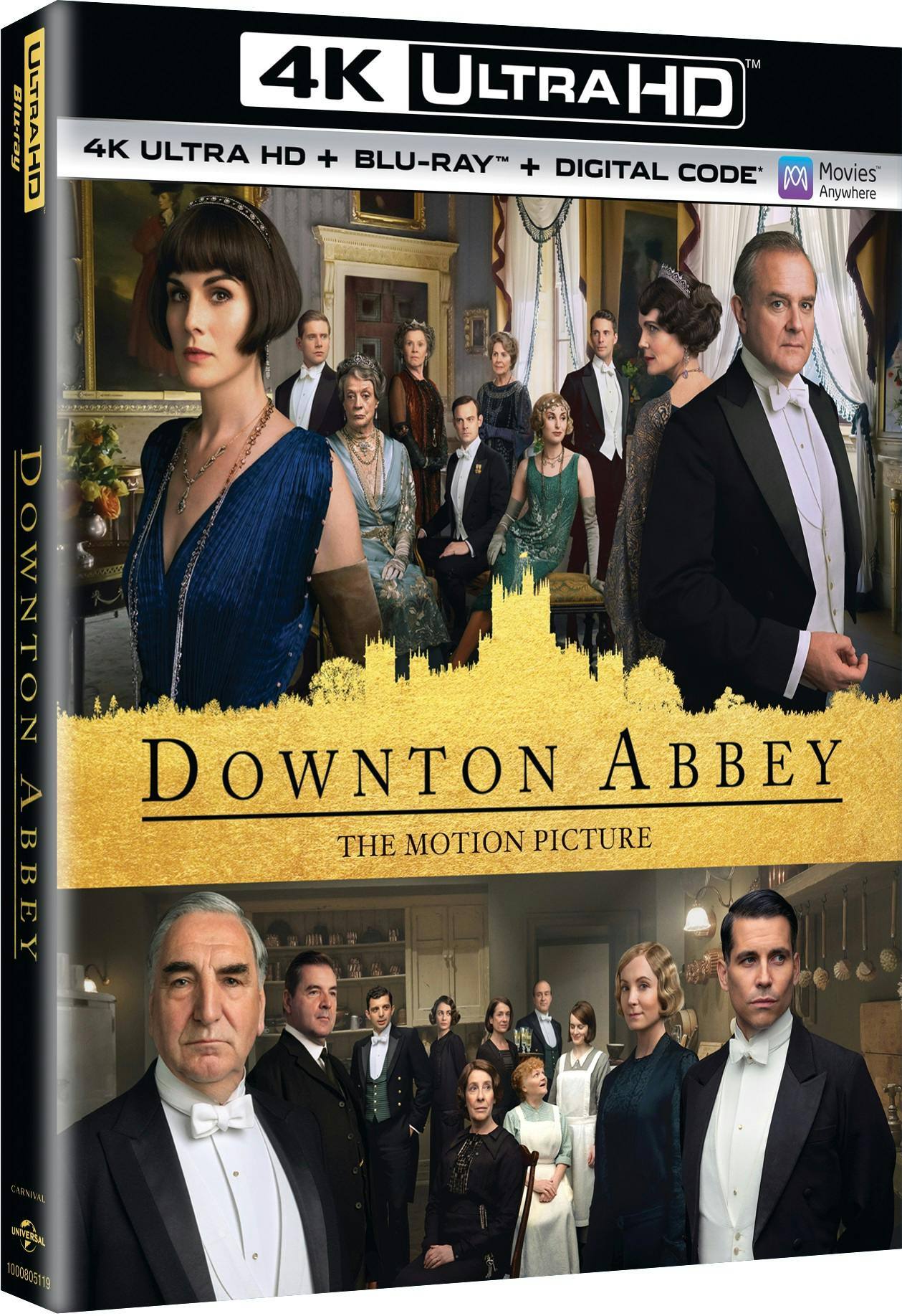 Angle. Downton Abbey   - 4K Blu-Ray.
