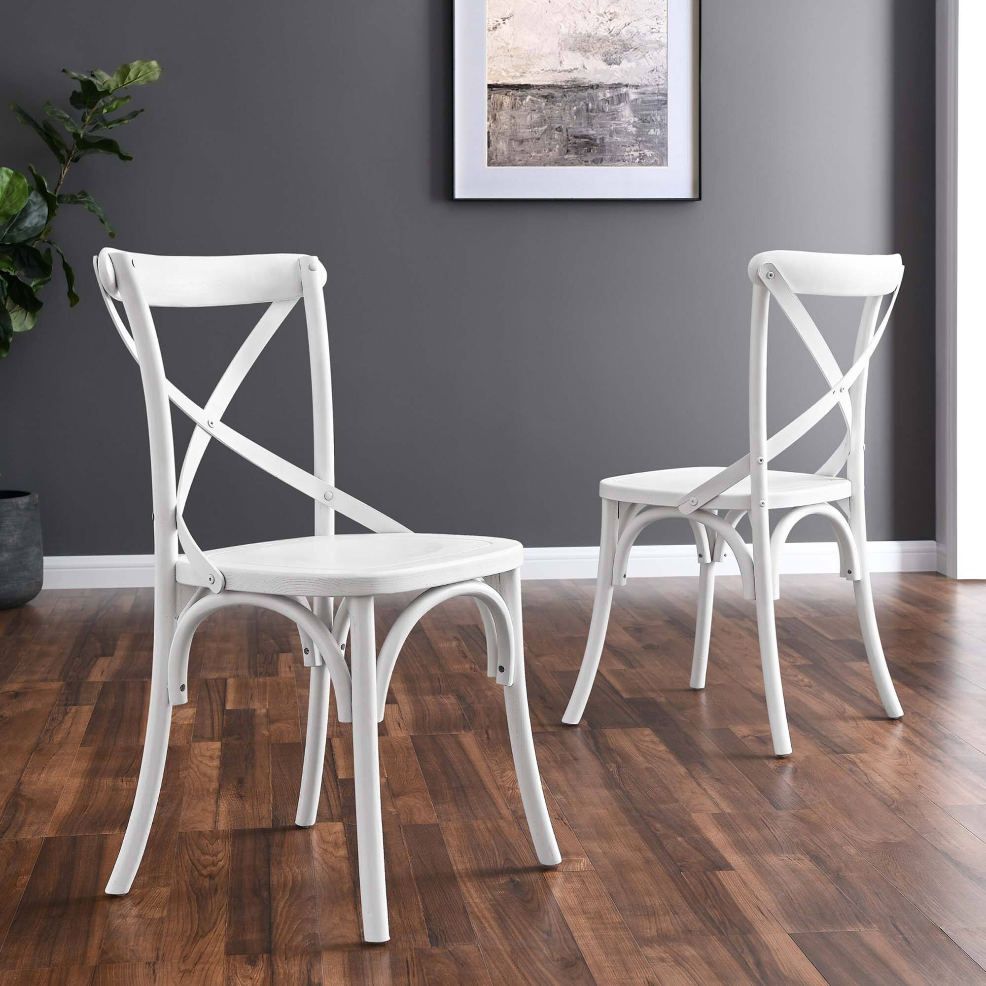 Alt View 5. Modway - Gear Dining Side Chair by Modway - White.