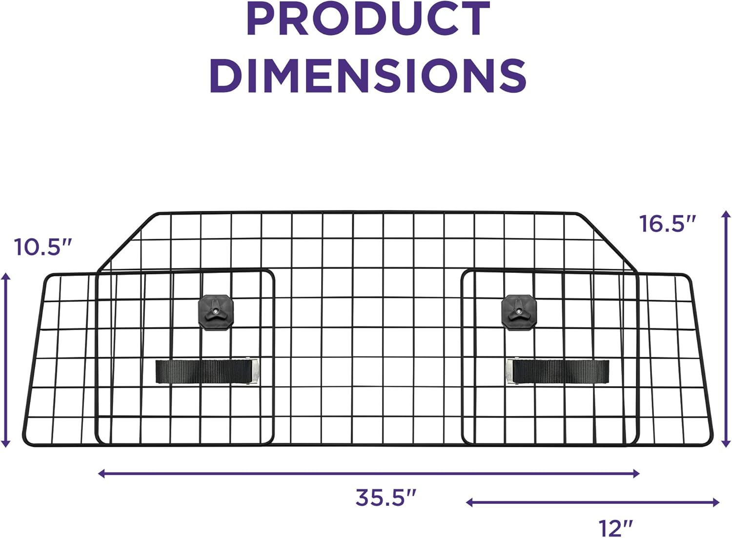 PRODUCT DIMENSIONS
10.5"
16.5"
35.5"
12"