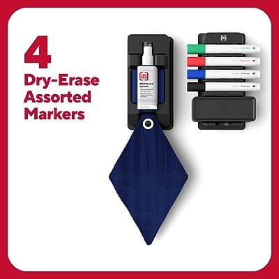 4 Dry-Erase Assorted Markers