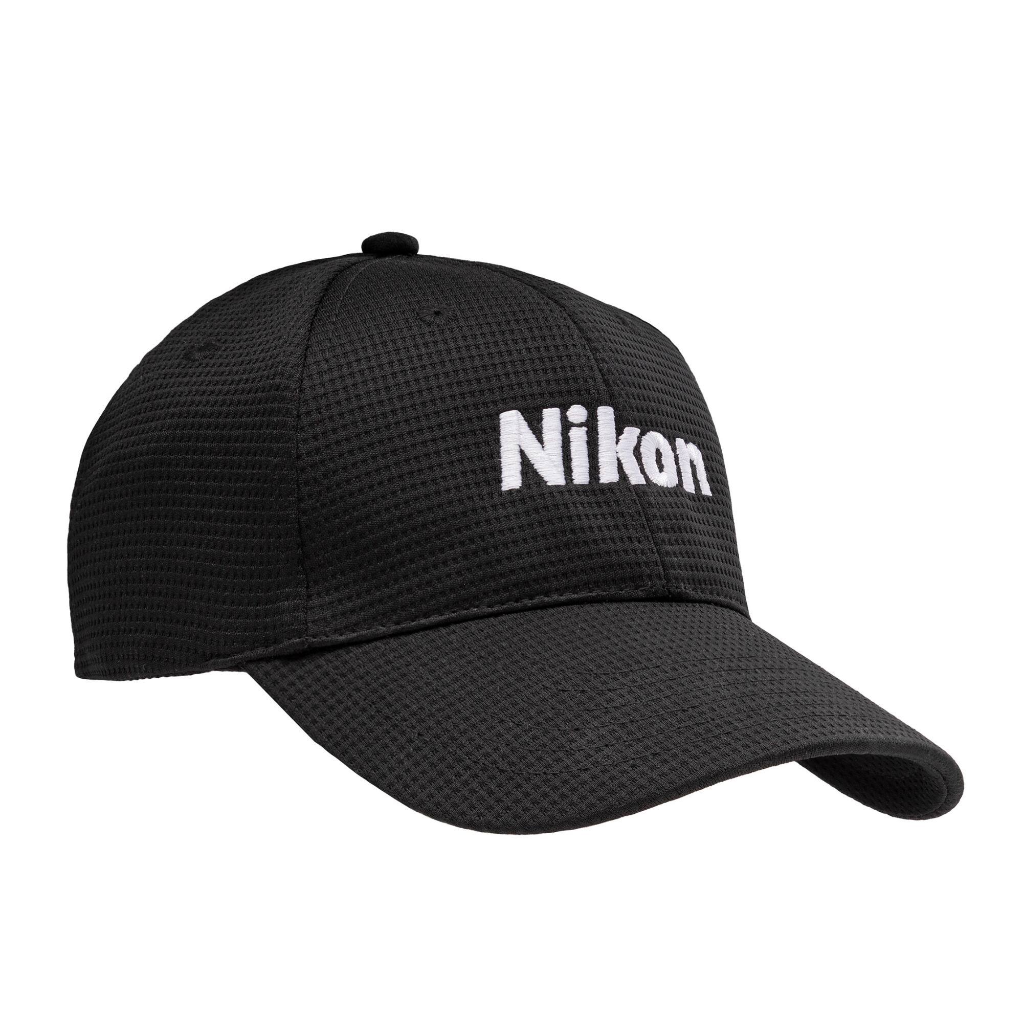 Left. Nikon - Nikon Prostaff P3 10x30 Binoculars with Cleaning Kit, Strap and Hat.