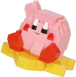 Bandai - Nanoblock - Kirby - Character Collection - Kirby Building Kit - COLLECTIBLES - Multicolor