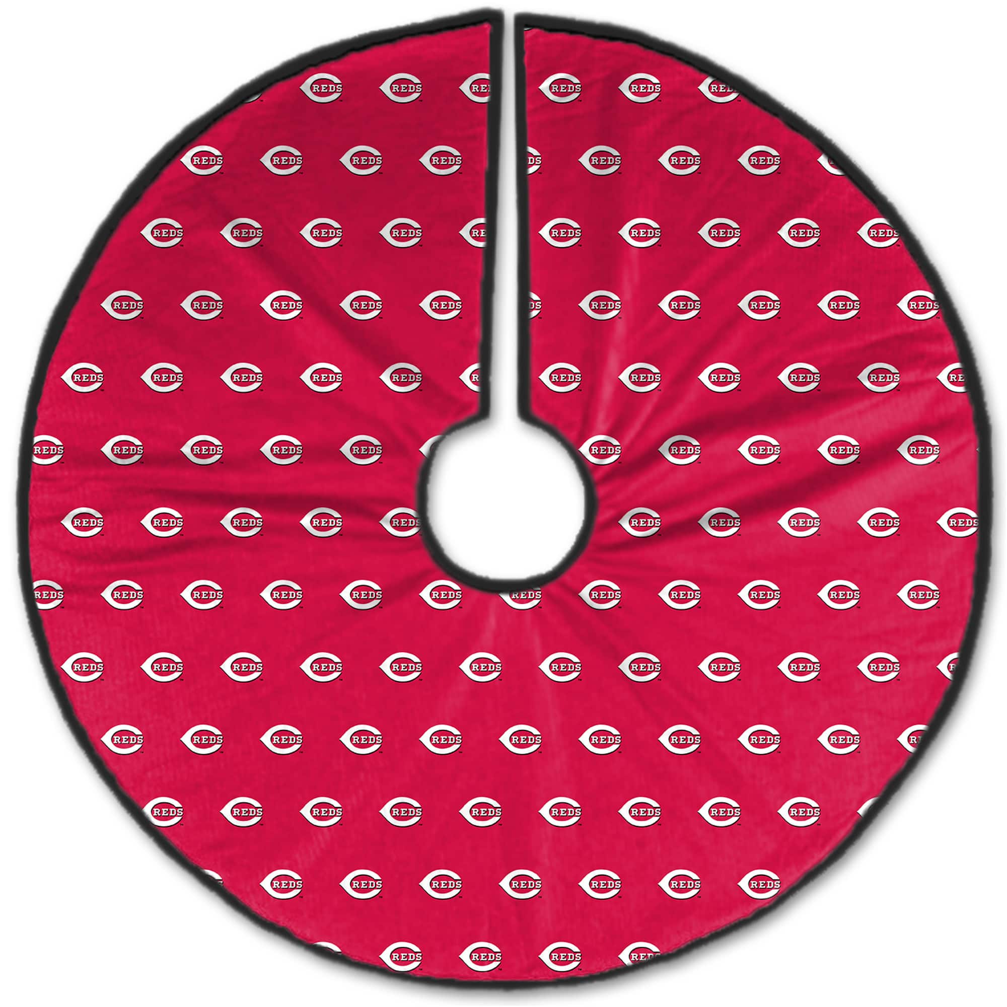 Pegasus - Cincinnati Reds Microplush Christmas Tree Skirt - Multicolor
