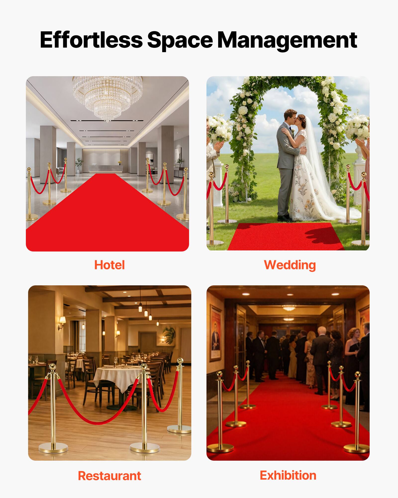 Effortless Space Management

Hotel  
Wedding  
Restaurant  
Exhibition