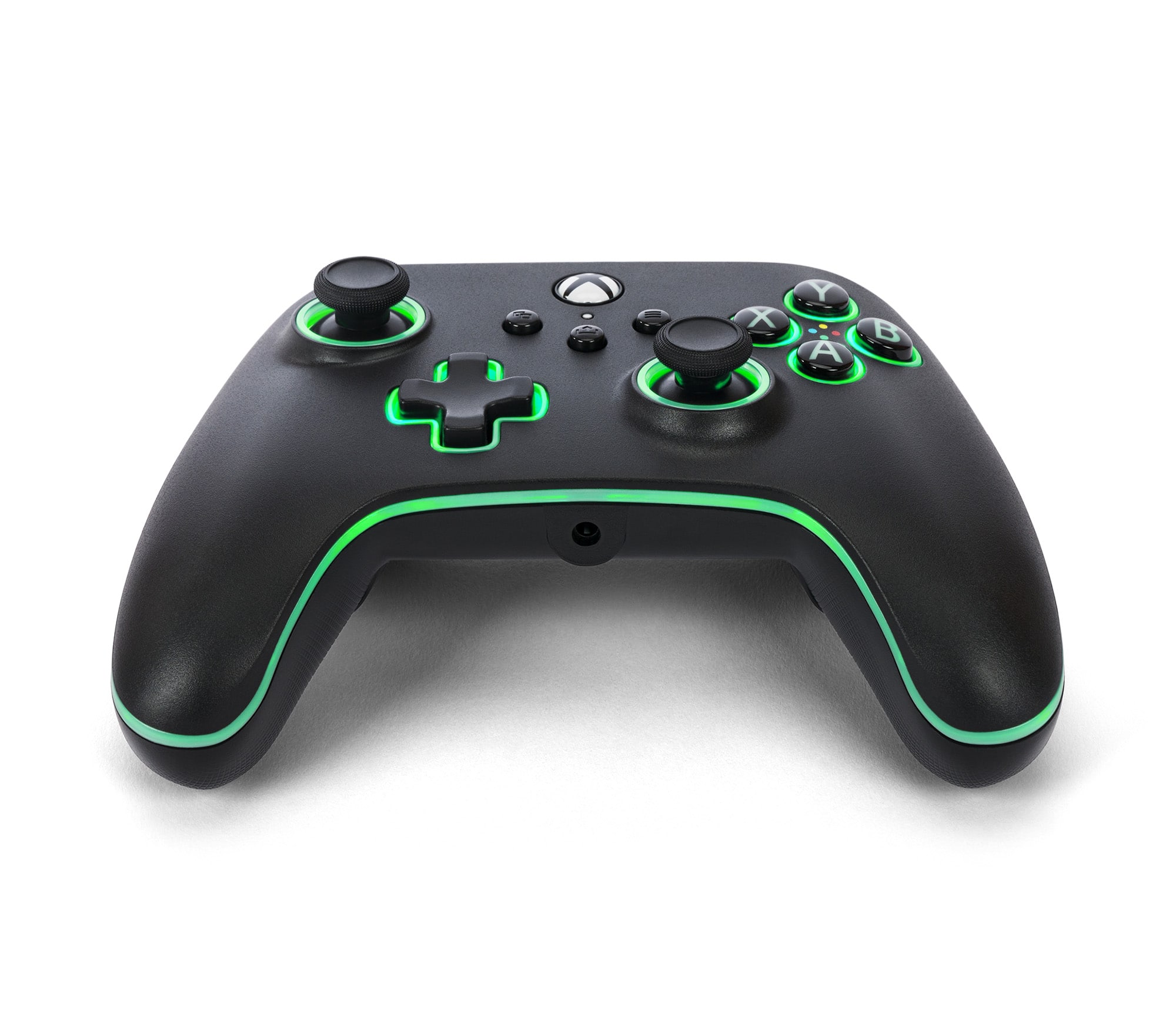 Alt View 19. PowerA - PowerA Advantage Wired Controller for Xbox Series X|S with Lumectra - Black - Black.