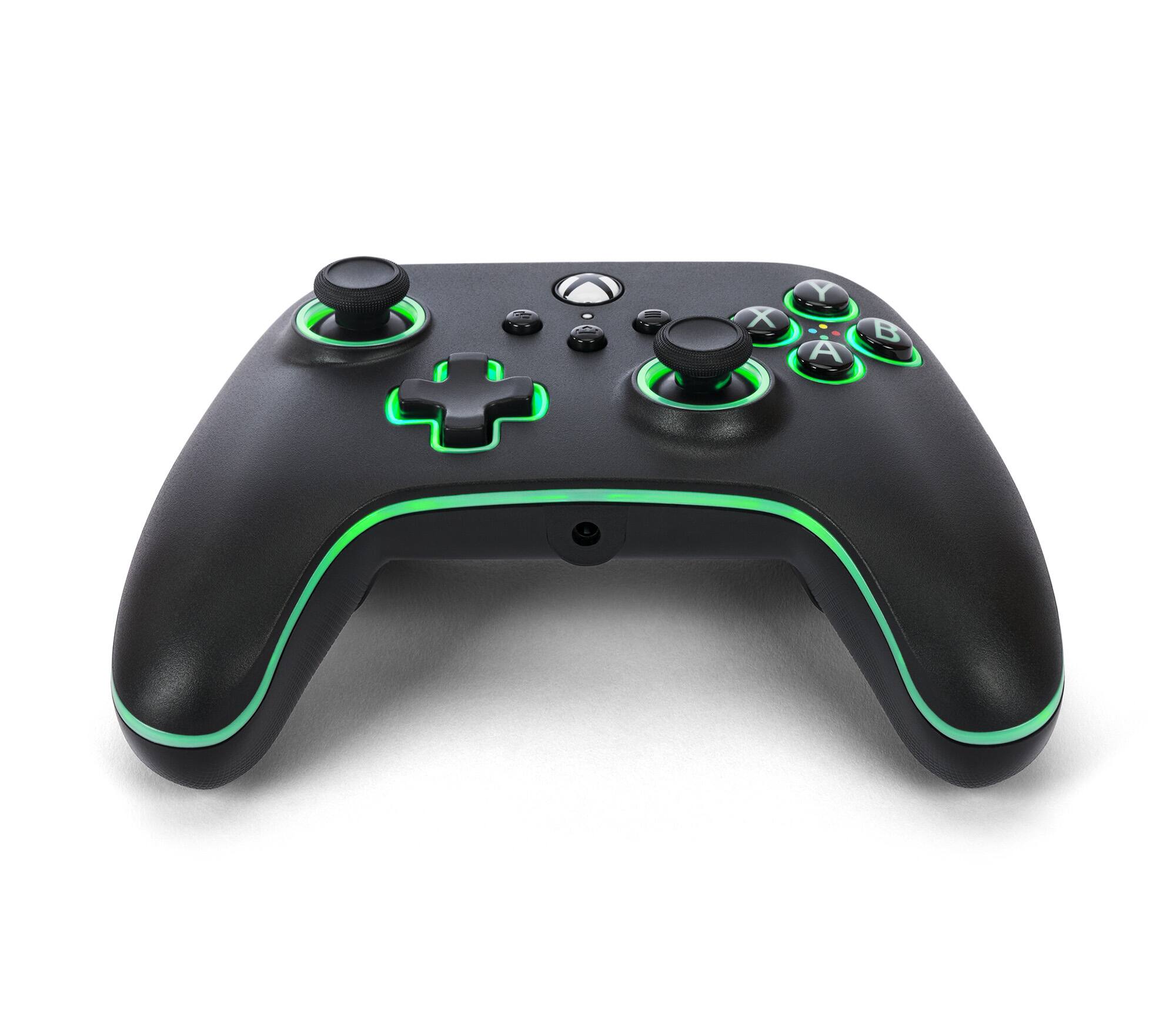 Alt View 19. PowerA - PowerA Advantage Wired Controller for Xbox Series X|S with Lumectra - Black - Black.