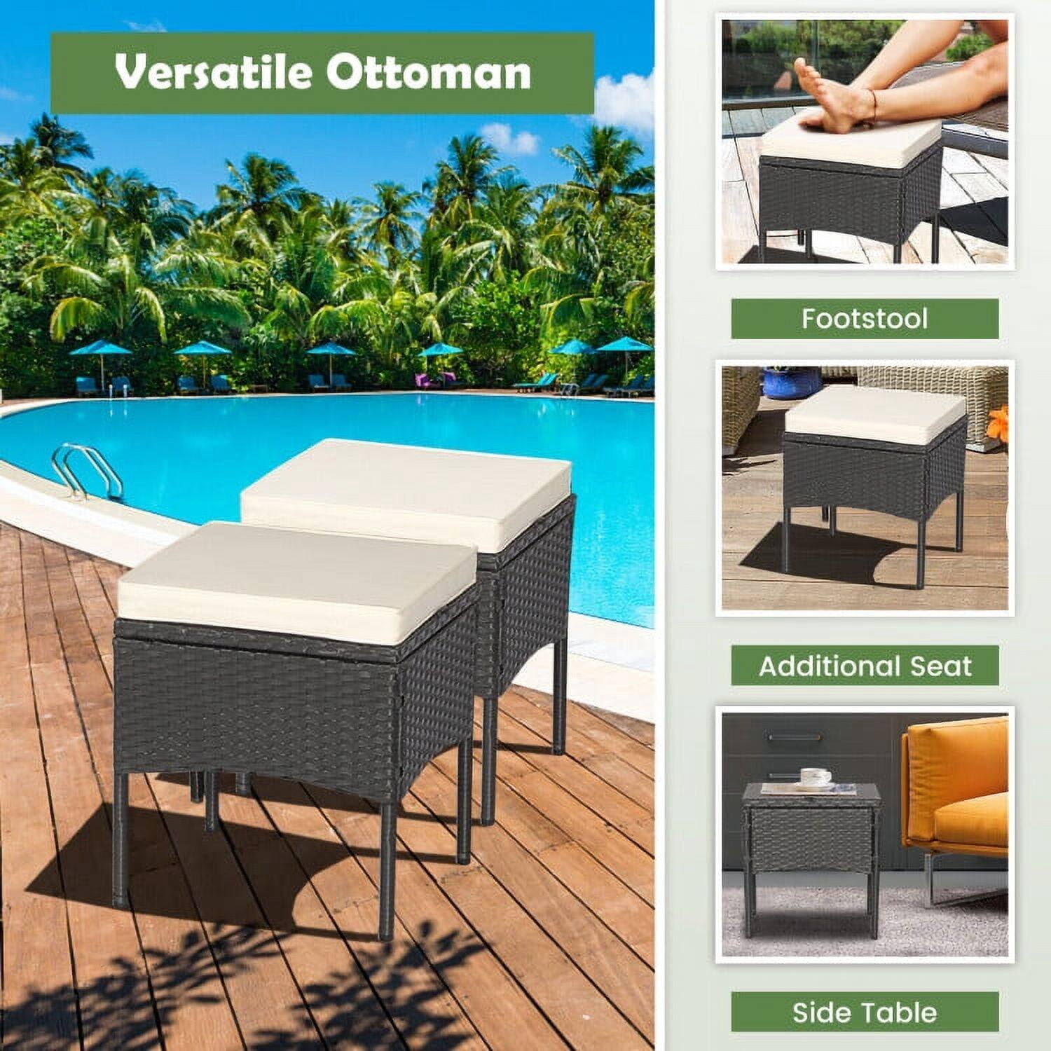 Versatile Ottoman

Footstool

Additional Seat

Side Table