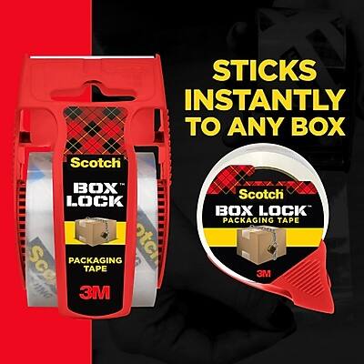 STICKS INSTANTLY TO ANY BOX

Scotch BOX LOCK PACKAGING TAPE 3M

Scotch BOX LOCK PACKAGING TAPE 3M