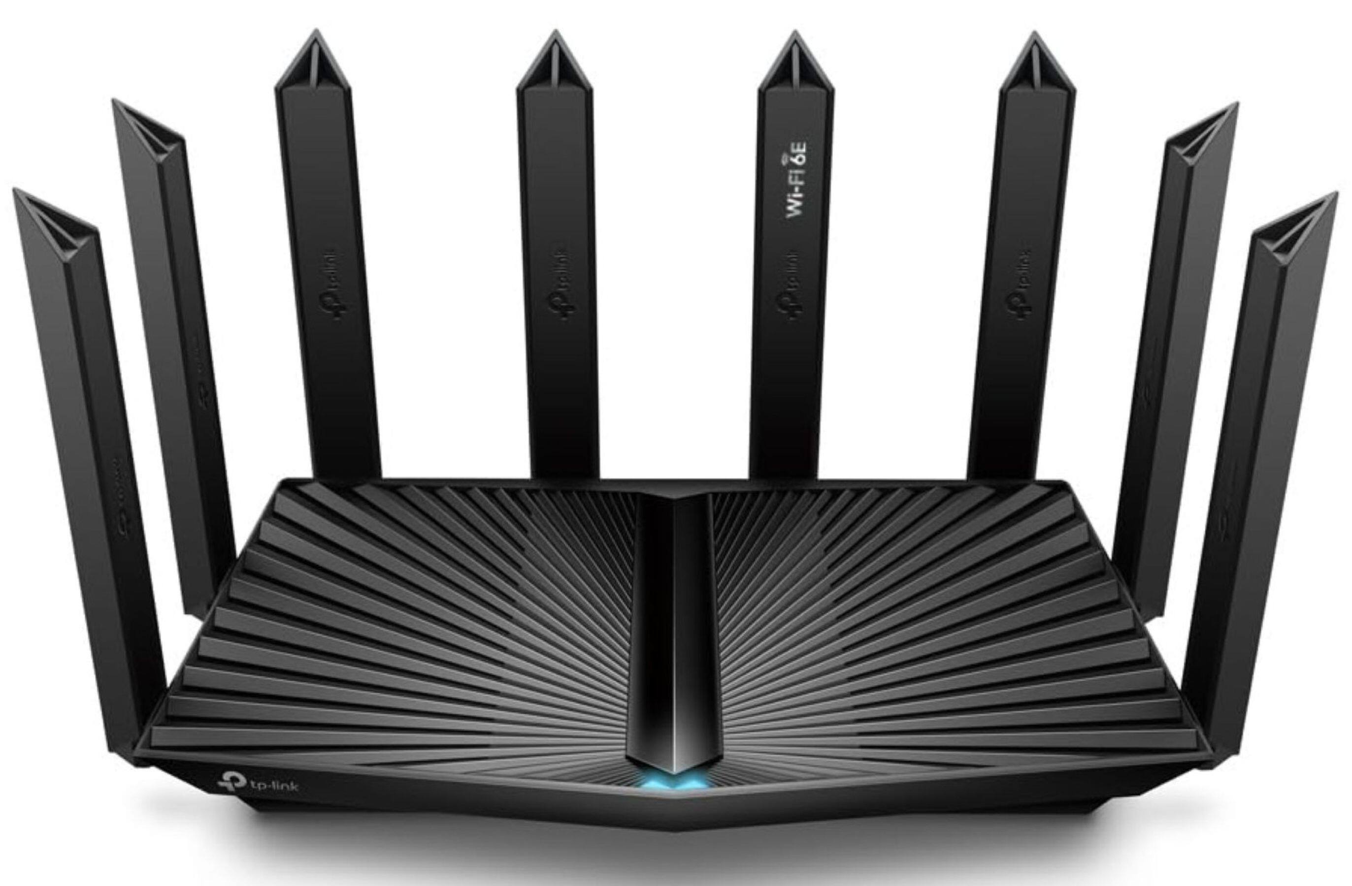 TP-Link - Refurbished Archer AXE7800 AXE95 Wi-Fi 6E Router - Black