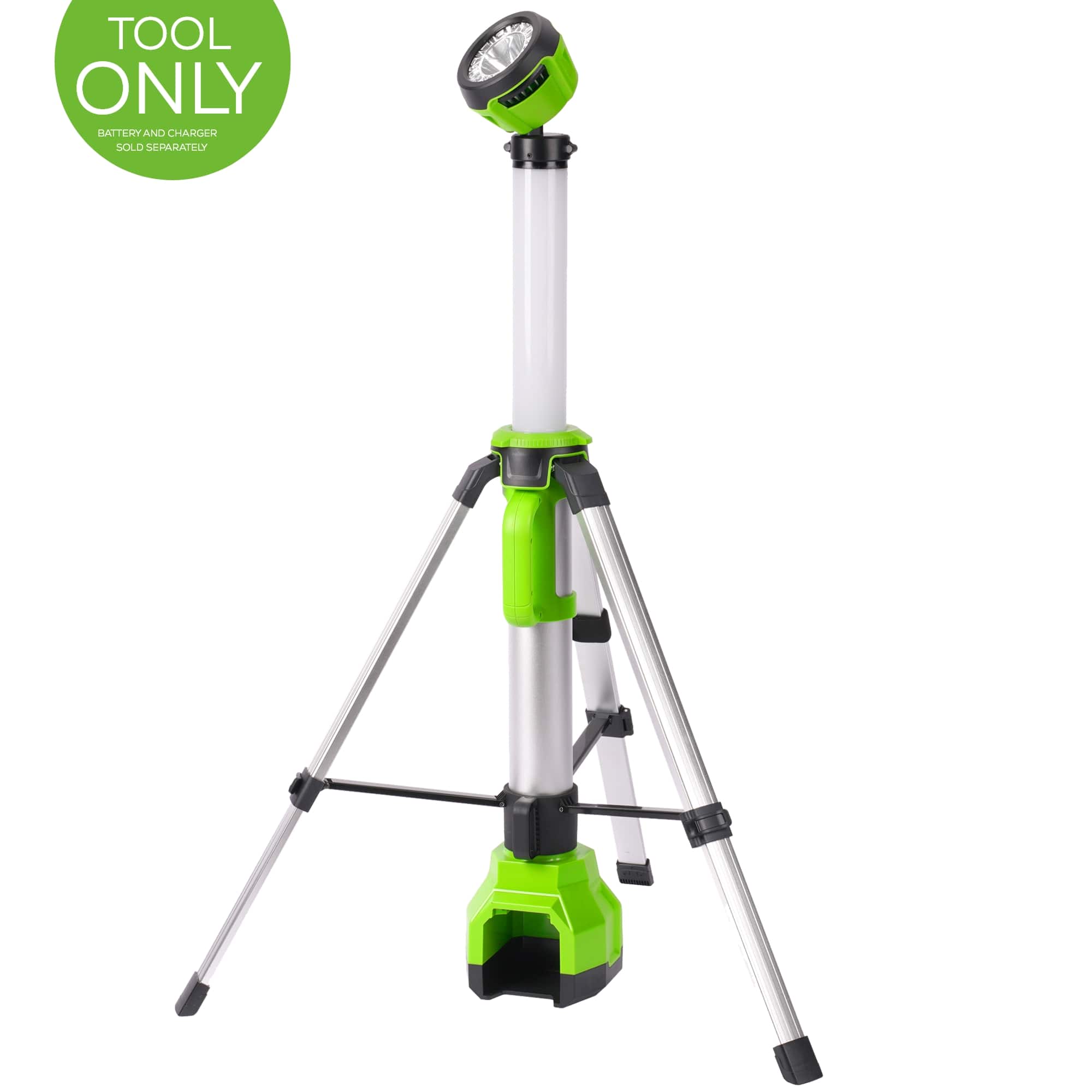 Greenworks - 24V 2-In-1 2,200 Lumen Standing Light, LED Work Light - Tool Only, Battery and Charger Not Included